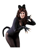 Forum Novelties 182080 Black Cat Ears and Tail