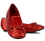 Ellie Shoes 013-BALLET-G-red-S Child's Red Glitter Ballet Slipper - S