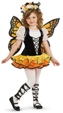 Ruby Slipper Sales 883665L Monarch Butterfly Costume for Girls - L
