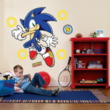 Birthday Express 191188 Sonic the Hedgehog Giant Wall Decals