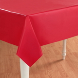 Creative Converting 192634 Classic Red (Red) Plastic Tablecover