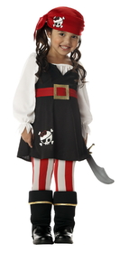 California Costumes 00075M Precious Little Pirate Toddler Costume For Girls - TODD