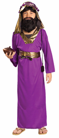 Ruby Slipper Sales 60104S-000-NS Purple Wiseman Kids Costume - S