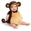 Ruby Slipper Sales PP4446-612M Mischievous Monkey Infant / Toddler Costume - NS3