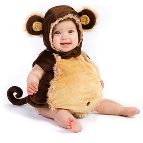 Ruby Slipper Sales PP4446-182T Mischievous Monkey Infant / Toddler Costume - NS2