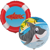 CTI 116465HV Sharks Foil Balloon - NS