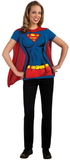 Ruby Slipper Sales 880474M Supergirl T-Shirt w/ Cape Adult Costume - M