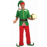 Ruby Slipper Sales 65451 Jolly Elf Adult Costume - OS
