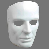 Ruby Slipper Sales 802921 White Face Mask-male - NS