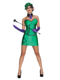 Ruby Slipper Sales 880811-000-S DC Riddler Womens Costume - S