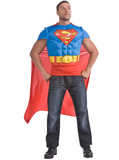 Ruby Slipper Sales 880530-000-XL Superman Muscle Chest Top Costume for Adults - XL