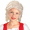 Ruby Slipper Sales 68563 Girl's White Colonial Wig - NS