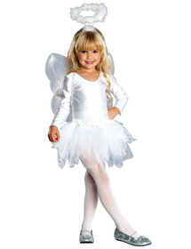 Ruby Slipper Sales 881338M White Angel Kids Costume - M