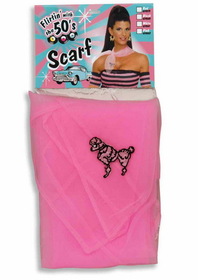Ruby Slipper Sales 61462 Pink Sock Hop Scarf - NS