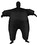 Ruby Slipper Sales 805451 Adult Inflatable Black Jumpsuit - STD
