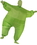 Ruby Slipper Sales 887109STD Adult Inflatable Green Jumpsuit - STD