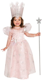 Ruby Slipper Sales 886481TODD Wizard Of Oz-Glinda The Good Witch Deluxe Toddler Costume - TODD