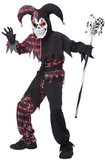 CH00305NP-BKRD-XL California Costumes Sinister Jester size XL(12/14)