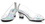 Ellie Shoes S201-Anastasia L Princess Clear Glass Slipper for Girls - L