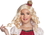 Rubie's 52917 Rubies Ever After High - Apple White Wig w/ Headpiece