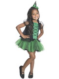Ruby Slipper Sales R881420 Girls Wicked Witch of the West Tutu Costume - Wizard of Oz - M