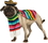 Ruby Slipper Sales 887817LXL-XL Poncho And Sombrero Mexican Dog Costume - XL