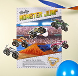 Birthday Express 228220 Monster Jam 3D 