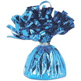 Ruby Slipper Sales 228686 Light Blue Foil Balloon Weight - NS