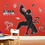 Birthday Express 230100 Ninja Warrior Party Giant Wall Decals