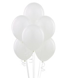 Birthday Express 230689 Bright White (White) Latex Balloons (6)