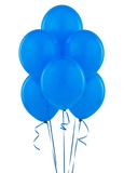 Birthday Express 230702 True Blue (Blue) Matte Balloons (6)