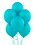 Birthday Express 913010 Bermuda Blue (Turquoise) Matte Balloons (6)
