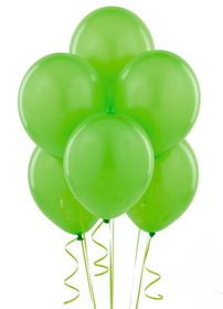 CTI 913014 Fresh Lime (Lime Green) Balloons (6) - NS