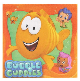 Amscan 232846 Bubble Guppies Luncheon Napkins (16 Pack) - NS