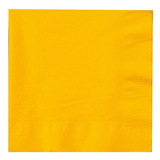 Creative Converting 233354 School Bus Yellow (Yellow) Lunch Napkins (50)