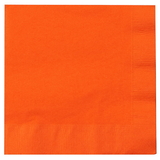 Creative Converting 233432 Sunkissed Orange (Orange) Lunch Napkins (50)