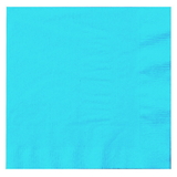 Creative Converting 233436 Bermuda Blue (Turquoise) Lunch Napkins (50)