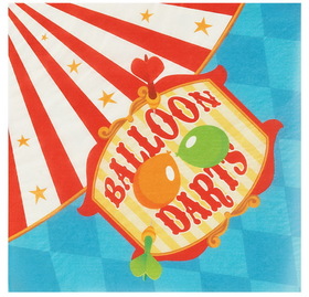 Creative Converting BUY233728 BUY Carnival Games Lunch Napkins - NS