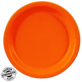 Creative Converting 233982 Dessert Plate - Orange (24)