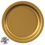 Creative Converting 7562C Dessert Plate - Gold (24)