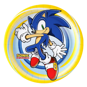 Birthday Express 234456 Sonic the Hedgehog Dinner Plates