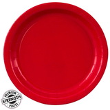 Creative Converting 234470 Classic Red (Red) Paper Dinner Plates