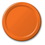 Creative Converting 2018C Sunkissed Orange (Orange) Paper Dinner Plates
