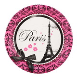 BIRTH5000 234786 Paris Damask Dinner Plates (8) - NS