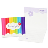 BIRTH5000 236289 Rainbow Wishes Thank-You Notes - NS