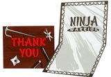 BIRTH5000 236313 Ninja Warrior Party Thank-You Notes - NS