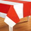 Beistle 237544 Red & White Stripes Tablecover