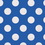 Unique 30429 Blue and White Dots Lunch Napkins (16)