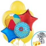 Birthday Express 238896 Splashin Pool Party Balloon Bouquet