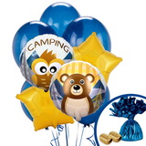 Birthday Express 239000 Let's Go Camping Balloon Bouquet Set